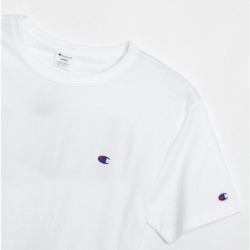 Champion Japan Basic Logo Tee White (C3-H359)